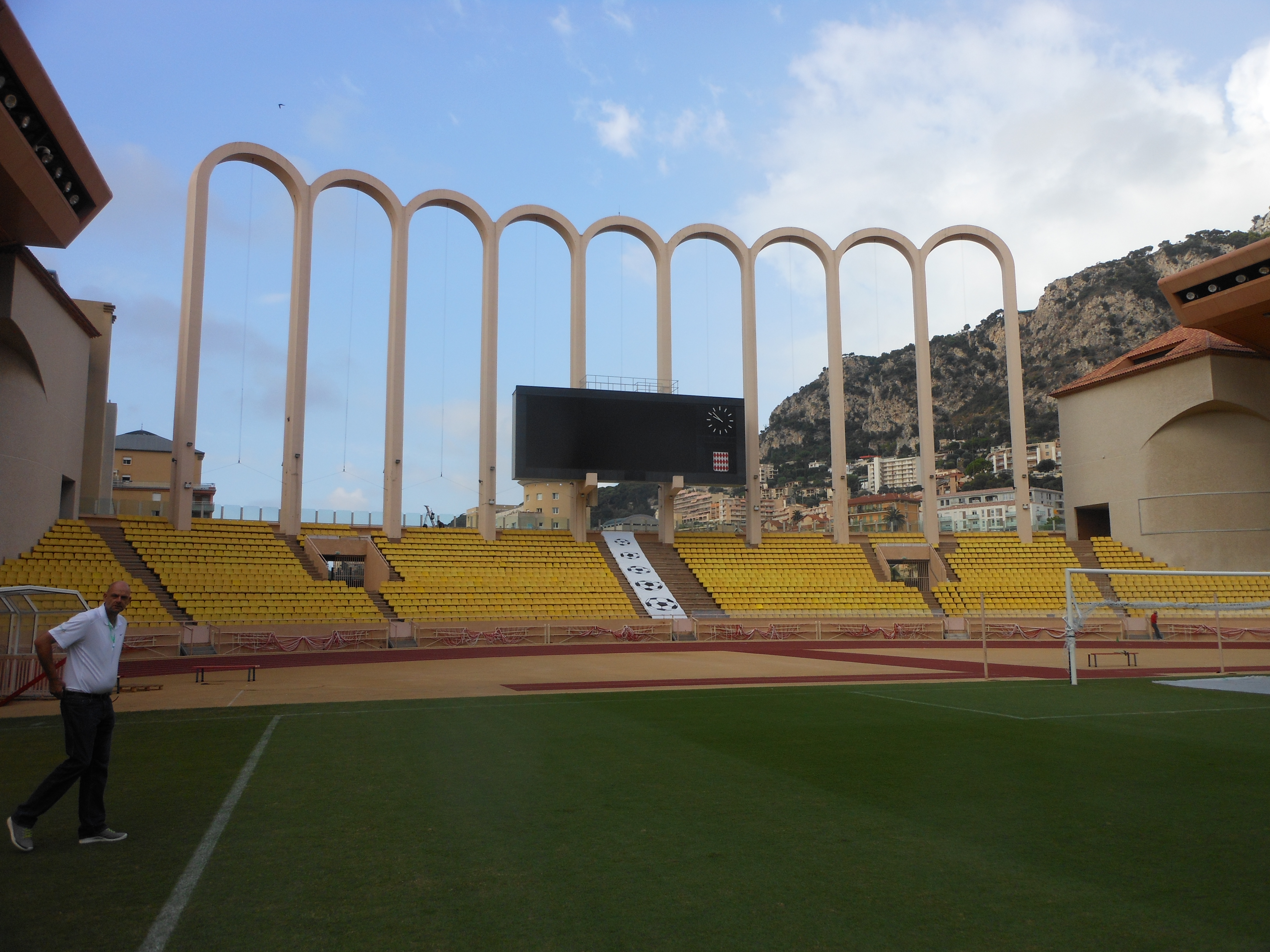 Particolare del Monaco Stadium